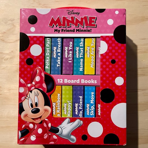 Disney | Toys | Disney Minnie 2 Board Book Set | Poshmark